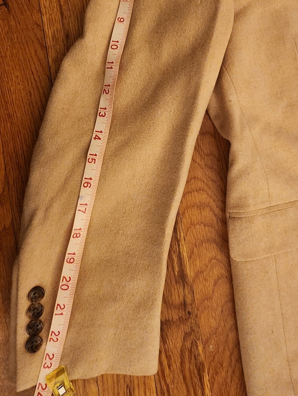 Jean Paul Germain Camel Hair Men's Sports Jacket 42R New $398 Value - Picture 15 of 16